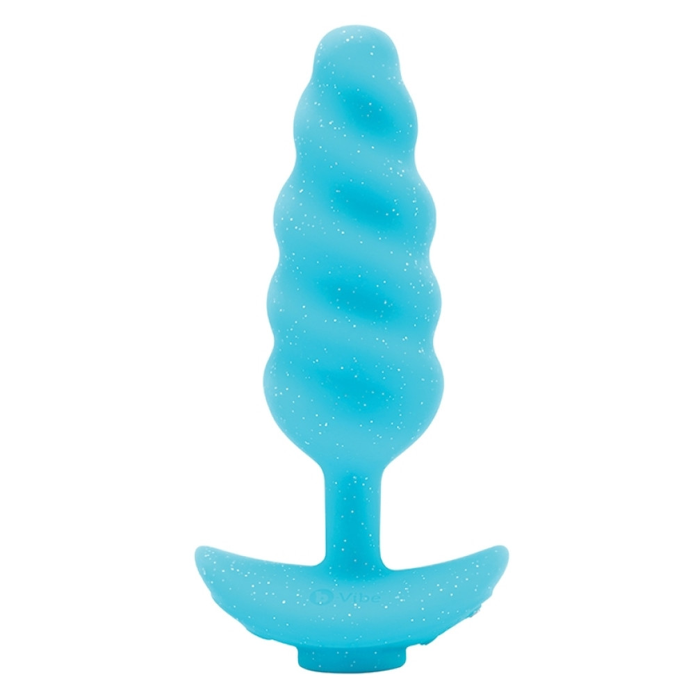 Анальный хвостик единорога b-Vibe — Unicorn Plug Set, с вибрацией, разноцветный, 11.5 х 3.8 см фото №3 — секс игрушки: Украина, NO TABOO