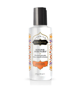 Лубрикант съедобный Kama Sutra Divine Nectars, 150 мл, на водной основе, с ароматом и вкусом манго - No Taboo