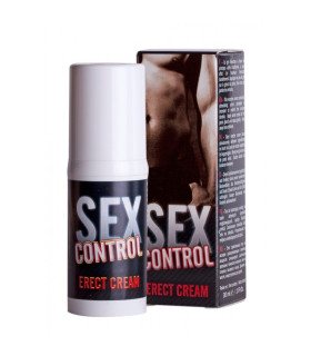 Интимный гель RUF Sex Control Warming для улучшения эрекции, 30 мл - No Taboo