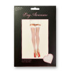 Чулки сексуальные One Size Lynn Sheer Backseam Stockings от Leg Avenue, белые, фото №2 — секс шоп Украина, NO TABOO
