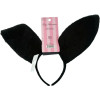 Ушки кролика One Size Plush Bunny Rabbit Ears Headband от Leg Avenue, розово-черные, фото №3 — секс шоп Украина, NO TABOO