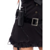 Костюм сексуальной полицейской, M/L, Dirty Cop Leg Avenue, 6 предметов, фото №5 — секс шоп Украина, NO TABOO