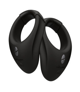 Набор два эрекционных кольца от WE-VIBE Tease Us Bond + Bond, черные - No Taboo