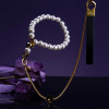 Поводок с итальянской кожей UPKO Moist Eyes Leash, 63 см, фото №3 — секс шоп Украина, NO TABOO