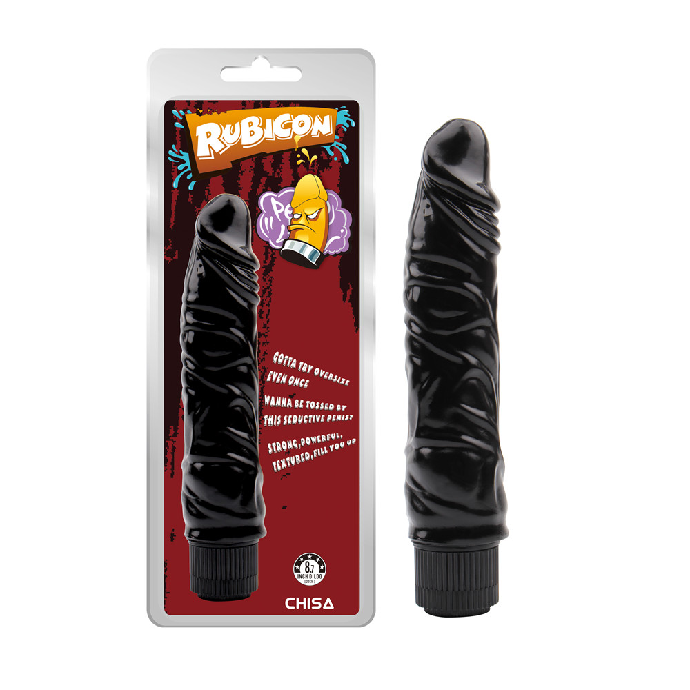 Реалистичный вибратор Chisa Rude Vibrating Him, 22 х 4.7 см, черный фото №0 — секс игрушки: Украина, NO TABOO