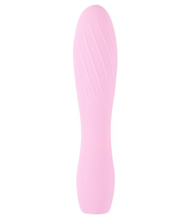 Вибратор Cuties рельефный, розовый, 14,2 × 3,3 см - No Taboo