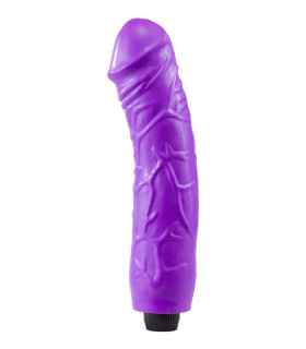 Вибратор реалистичный гигантский You2Toys, фиолетовый, 38 х 7 см - No Taboo