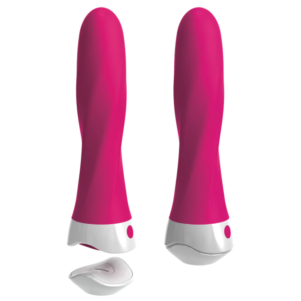 Вибратор со съемной присоской Pipedream 3Some Wall Banger Deluxe, розовый, 19 х 4 см фото №6 — секс игрушки: Украина, NO TABOO
