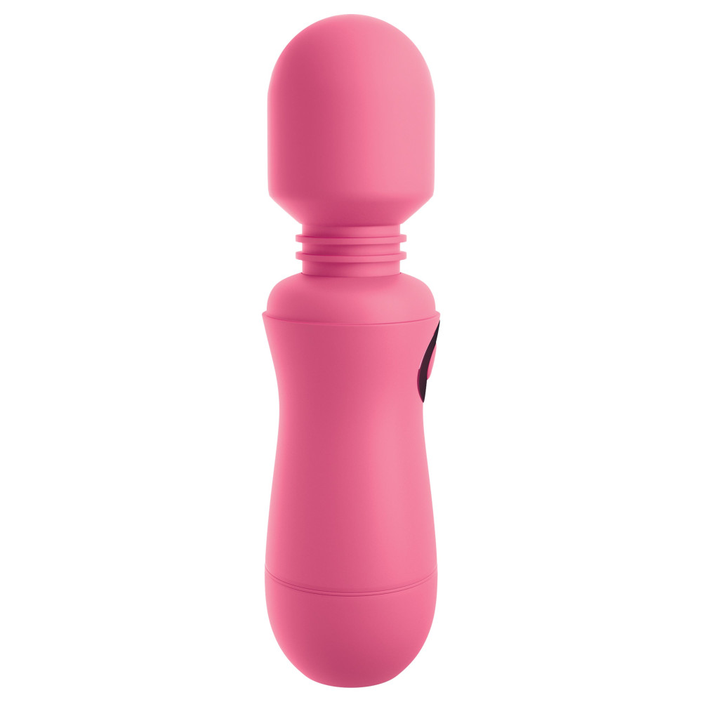 Вибратор-микрофон Pipedream OMG Wands Enjoy с гибкой головкой, розовый, 15 х 4 см фото №4 — секс игрушки: Украина, NO TABOO