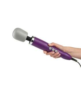 Вибромассажер Doxy Original, фиолетовый, 35 х 5.5 см - No Taboo