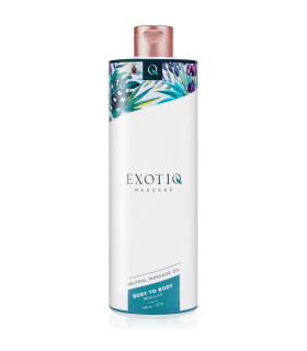 Масло для массажа всего тела Exotiq massage, 500 мл - No Taboo