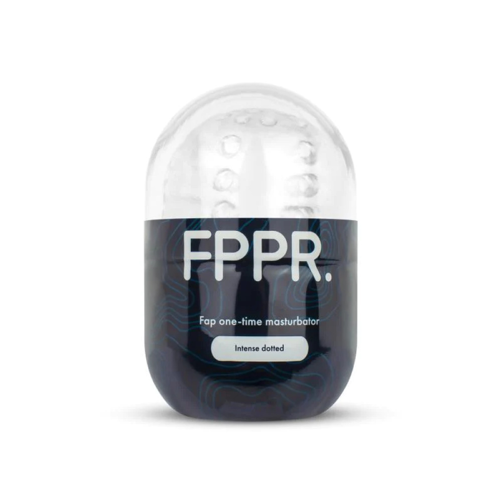 Мастурбатор нереалистичный FPPR, с рельефром, прозрачный фото №0 — секс игрушки: Украина, NO TABOO