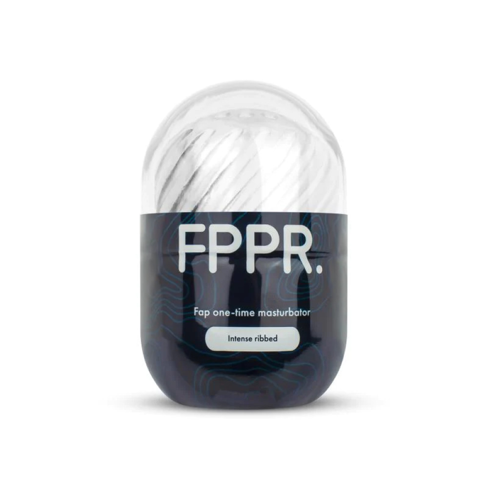 Мастурбатор нереалистичный FPPR, с рельефом, прозрачный фото №0 — секс игрушки: Украина, NO TABOO