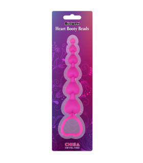 Анальный стимулятор Heart Booty Beads - No Taboo