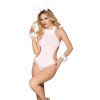 Костюм соблазнительного зайчика L/XL Sunspice, белый, 4 предмета, фото №1 — секс шоп Украина, NO TABOO