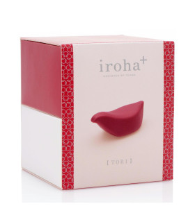 Вібратор для клітора Iroha+ Tori Tenga, медичний силікон, рожевий - No Taboo