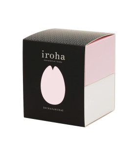Вибратор для клитора Iroha Sakura Tenga, медицинский силикон, мягкость зефира, розовый - No Taboo