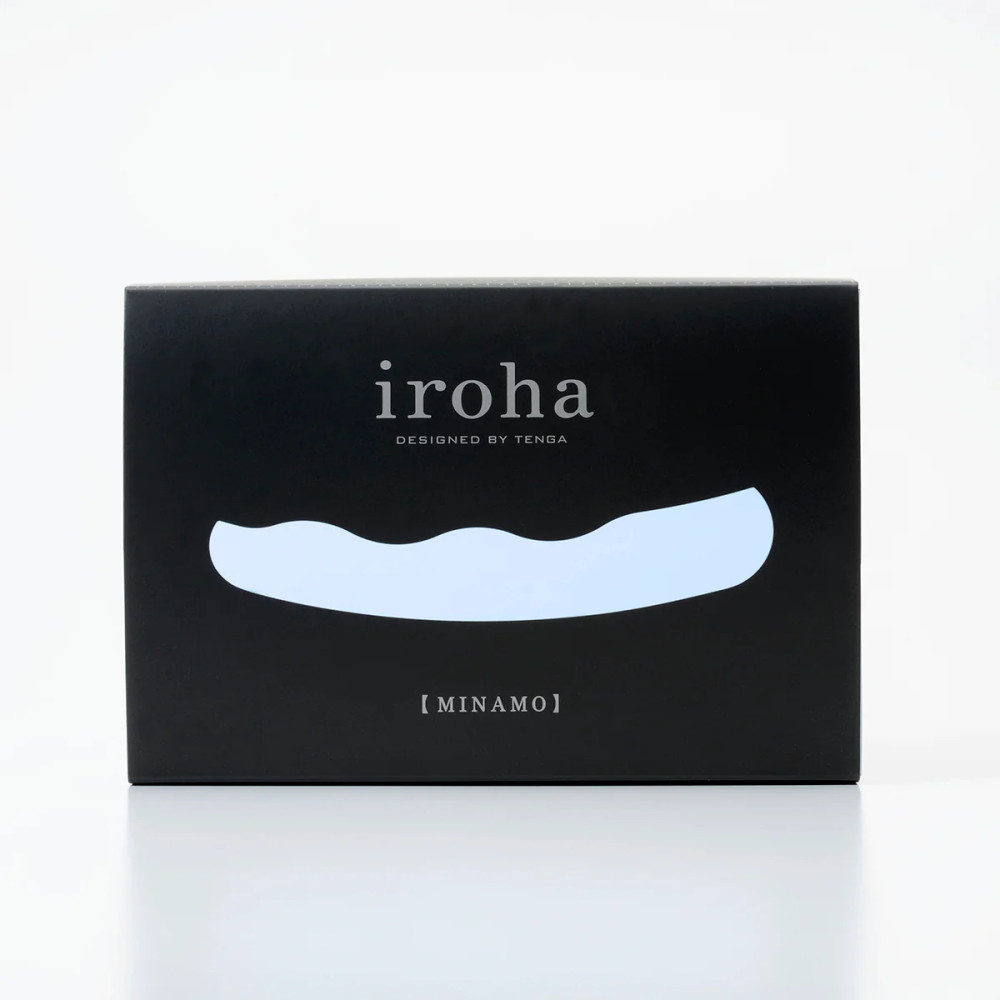 Вибратор рельефный Iroha Minamo Tenga, медицинский силикон, мягкость зефира, голубой, 17.5 х 3.8 см фото №2 — секс игрушки: Украина, NO TABOO