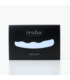 Вібратор рельєфний Iroha Minamo Tenga, медичний силікон, м'якість зефіру, блакитний, 17.5 х 3.8 см - No Taboo