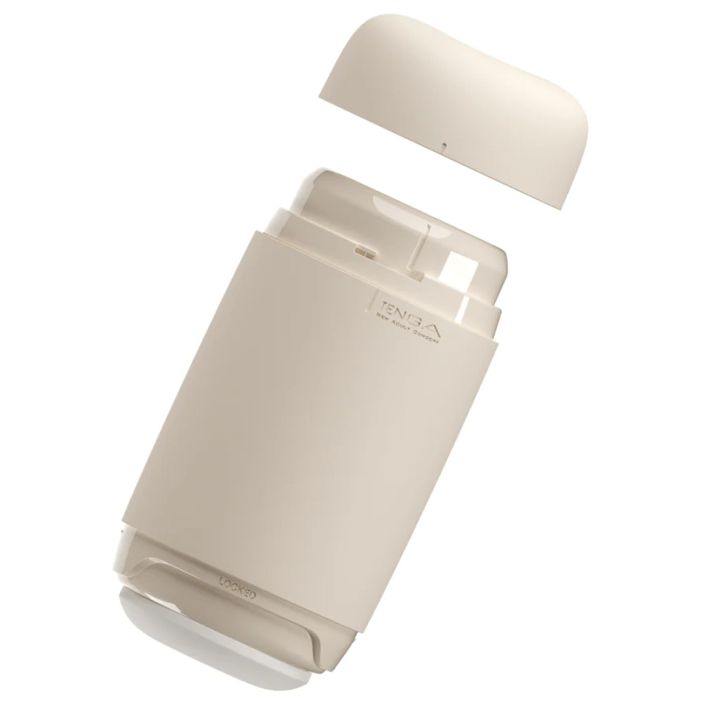 Мастурбатор нереалистичный Tenga Puffy Latte Brown, рельефный, бежевый, 15 х 4.5 см фото №0 — секс игрушки: Украина, NO TABOO