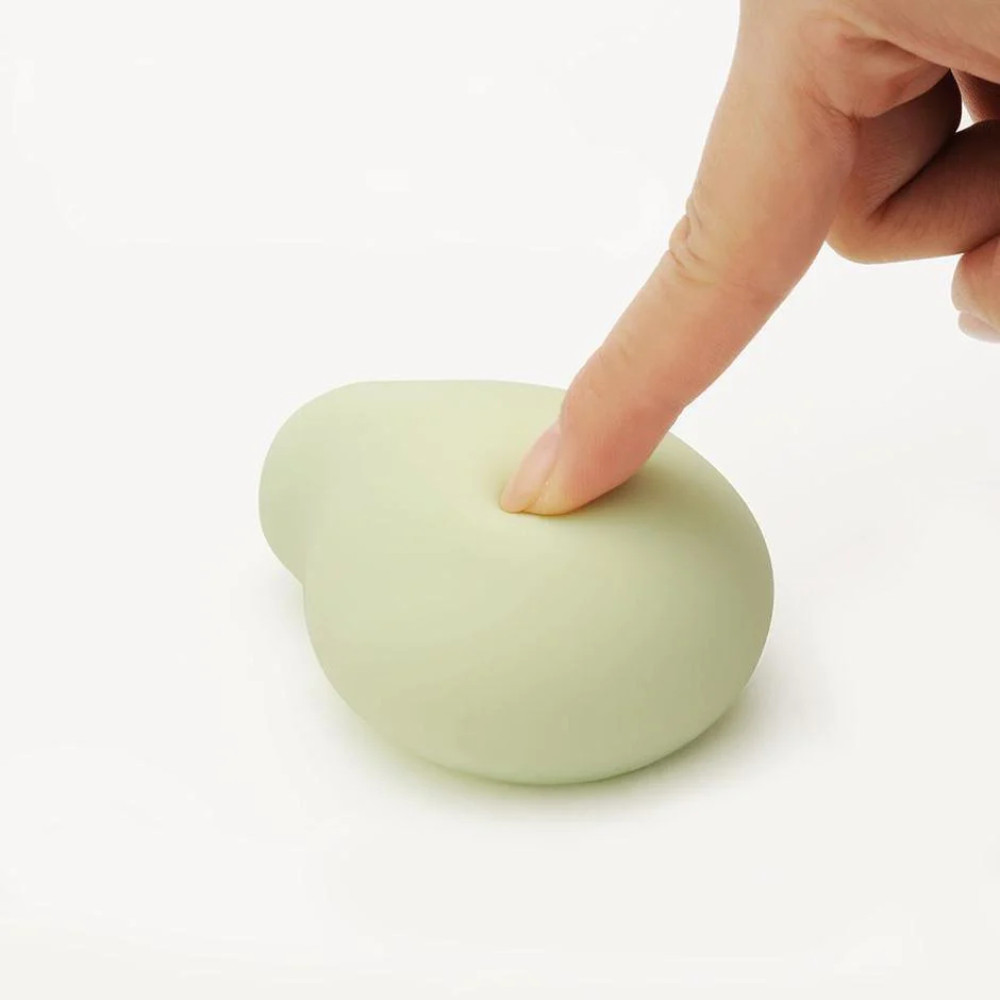 Вибратор для клитора Iroha Midori Tenga, медицинский силикон, мягкость зефира, зеленый фото №4 — секс игрушки: Украина, NO TABOO