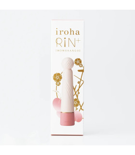 Вибратор для точки G Iroha Rin+ Tenga, медицинский силикон, розовый, 16 х 3.5 см - No Taboo