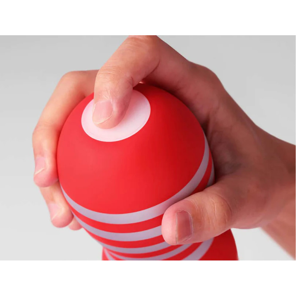 Мастубатор хай-тек рельефный Tenga Air Flow Gentle, белый, 15.5 х 7 см фото №4 — секс игрушки: Украина, NO TABOO