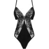Боді еротичне з мереживом M/L Maderris Obsessive, чорне, фото №3 — секс шоп Україна, NO TABOO