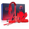 БДСМ набор Loveboxxx Crimson Dream, 9 предметов, красный, фото №1 — секс шоп Украина, NO TABOO