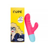 Вибратор-кролик Miss Unstoppable Cupe, силиконовый, розовый, 17.2 х 3.3 см фото №1 — секс игрушки: Украина, NO TABOO