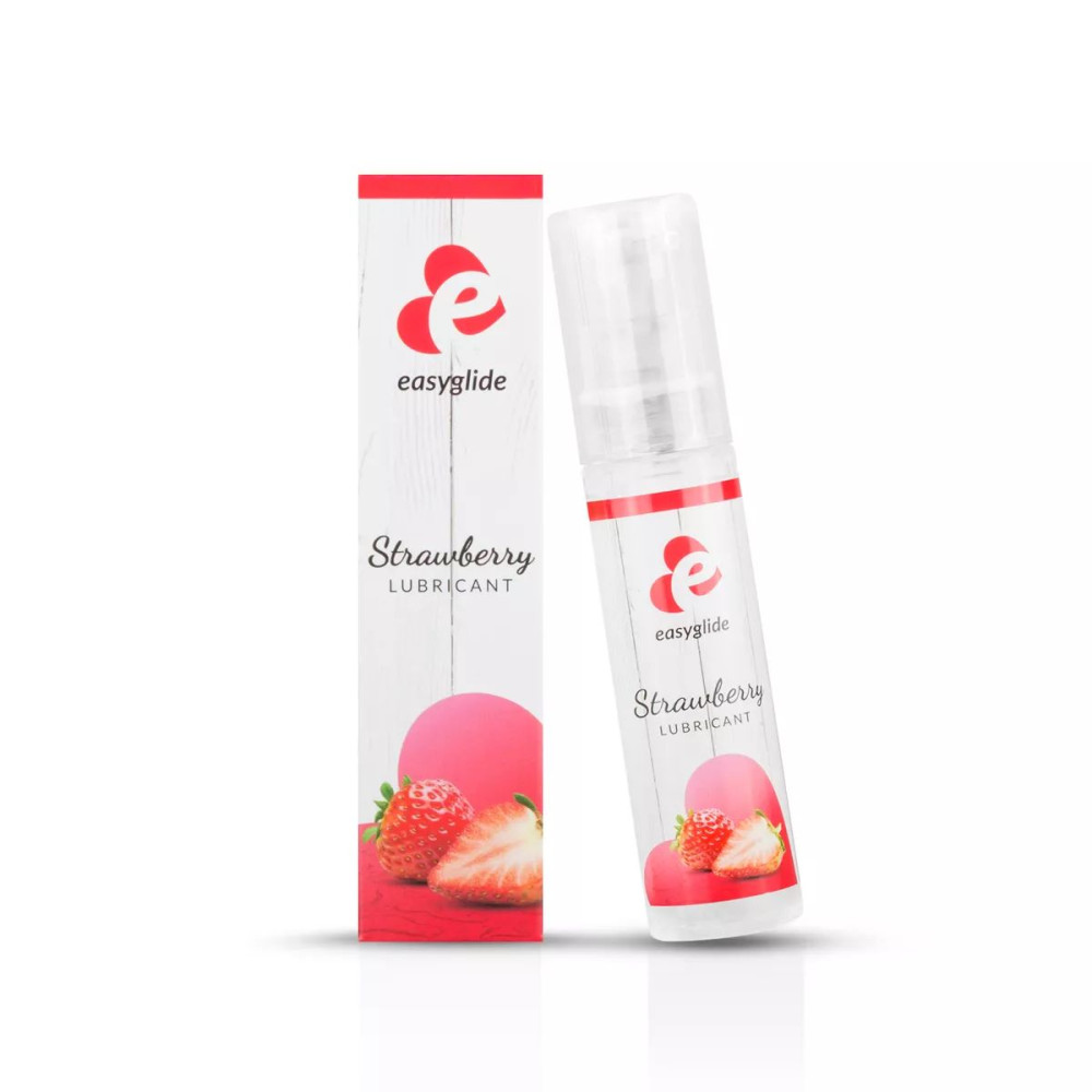 Лубрикант оральный со вкусом клубники Easyglide, 30 мл, фото №0 — секс шоп Украина, NO TABOO