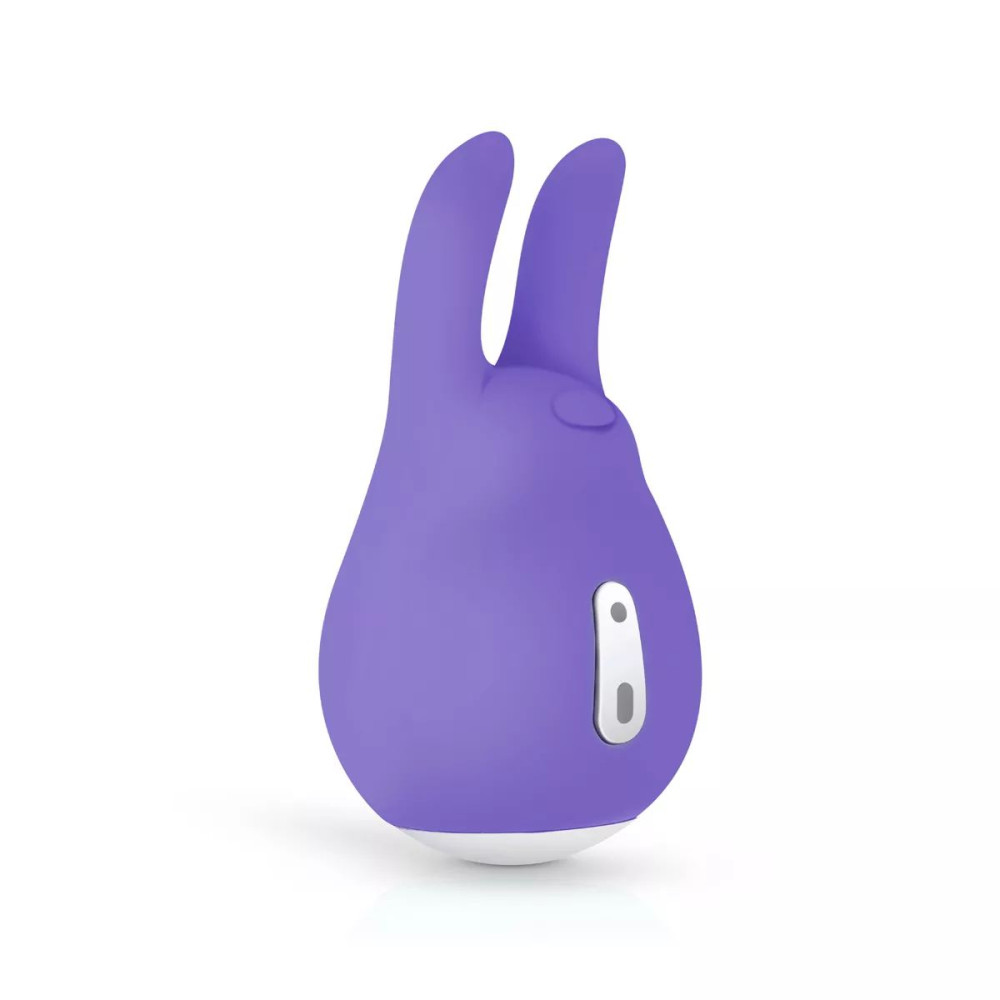 Вибратор для клитора Good Vibes Only Tedy силиконовый, фиолетовый, 9.5 х 5 см фото №2 — секс игрушки: Украина, NO TABOO