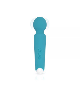 Вибратор-микрофон Maria Cala Azul, силиконовый, голубой, 19 х 4.6 см - No Taboo