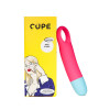 Вибратор нереалистичный Mrs. Sleek Cupe, силиконовый, розовый, 17.6 х 3.7 см фото №1 — секс игрушки: Украина, NO TABOO