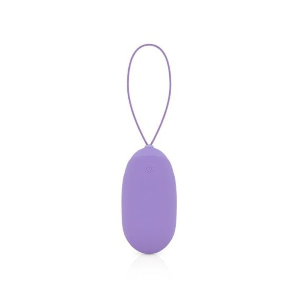 Виброяйцо XL Easytoys, с дистанционным пультом, силиконовое, лиловое, 8 х 3.8 см фото №3 — секс игрушки: Украина, NO TABOO