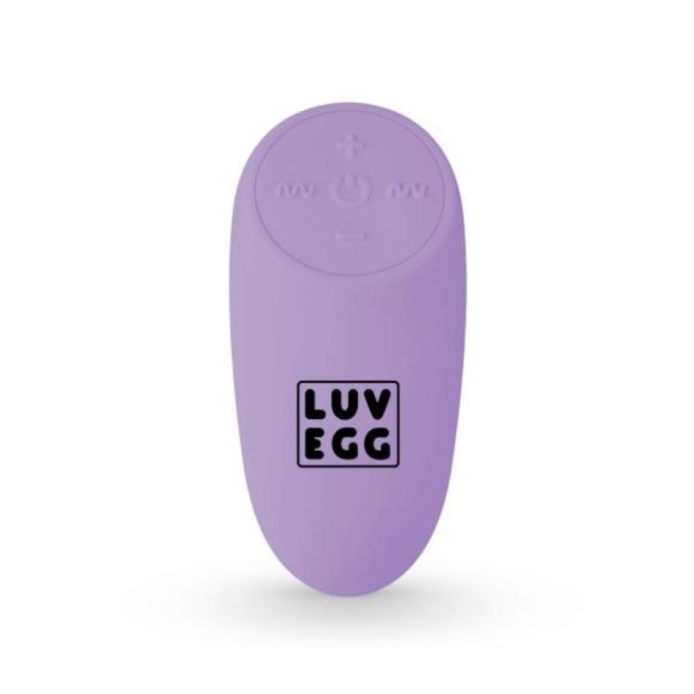 Виброяйцо XL Easytoys, с дистанционным пультом, силиконовое, лиловое, 8 х 3.8 см фото №5 — секс игрушки: Украина, NO TABOO
