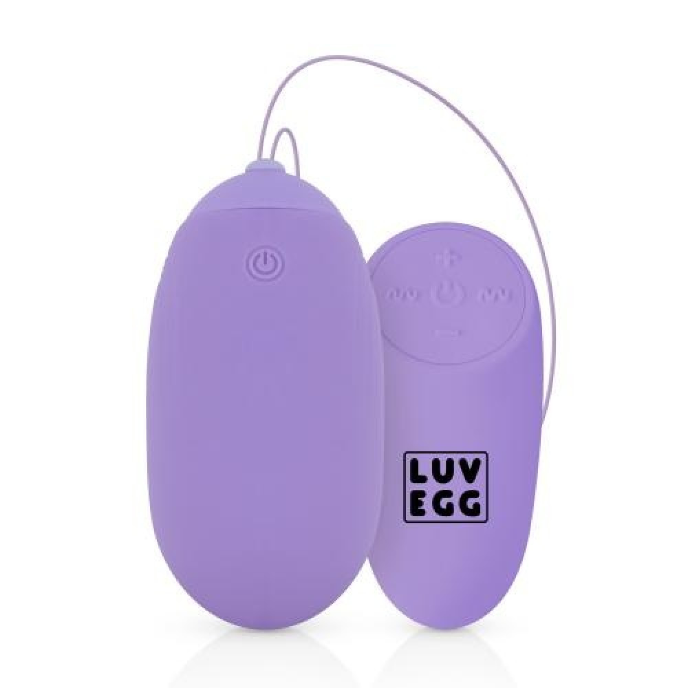 Виброяйцо XL Easytoys, с дистанционным пультом, силиконовое, лиловое, 8 х 3.8 см фото №0 — секс игрушки: Украина, NO TABOO