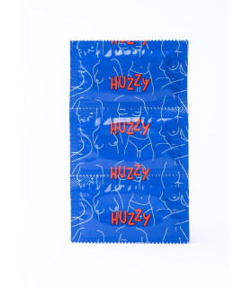 Резинки веганские латексные Huzzy, 12 шт. - No Taboo