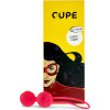 Вагинальные шарики Lusty Lady Cupe, силиконовые, розовые, 2 х 40 г фото №1 — секс игрушки: Украина, NO TABOO