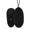 Виброяйцо XL Easytoys, с дистанционным пультом, силиконовое, черное, 8 х 3.8 см фото №1 — секс игрушки: Украина, NO TABOO