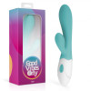 Вибратор-кролик Blis Good Vibes Only, силиконовый, голубой, 20 х 3.2 см фото №1 — секс игрушки: Украина, NO TABOO