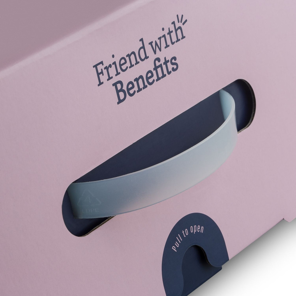Мастурбатор реалистичный с двумя отверстиями Trinity Rose Friend with Benefits, коричневый фото №2 — секс игрушки: Украина, NO TABOO