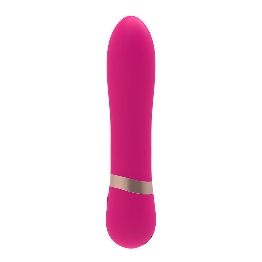 Мини вибратор Romp Vibe Chisa, силиконовый, розовый, 11.9 х 2.6 см фото №3 — секс игрушки: Украина, NO TABOO