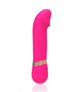 Мини вибратор Dildo Vibe Chisa, силиконовый, розовый, 11.7 х 2.7 см - No Taboo