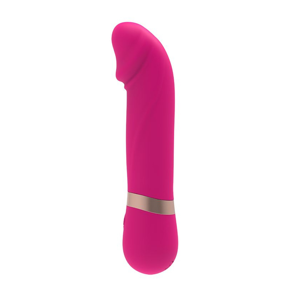 Мини вибратор Dildo Vibe Chisa, силиконовый, розовый, 11.7 х 2.7 см фото №4 — секс игрушки: Украина, NO TABOO