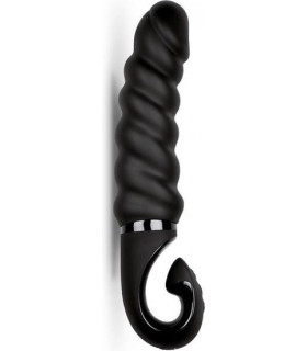 Вибратор рельефный Gjack² Gvibe, черный, 22 х 3.7 см - No Taboo