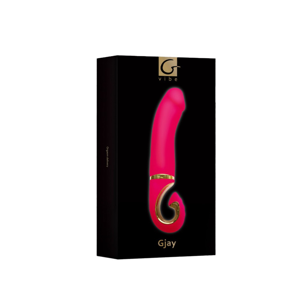 Вибратор нереалистичный Gjay Gvibe, розовый, 22 х 3.7 см фото №2 — секс игрушки: Украина, NO TABOO