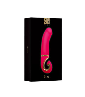 Вібратор нереалістичний Gjay Gvibe, рожевий, 22 х 3.7 см - No Taboo