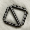 Набор для БДСМ Lockink, натуральная кожа и металл, черный, 7 предметов, фото №9 — секс шоп Украина, NO TABOO