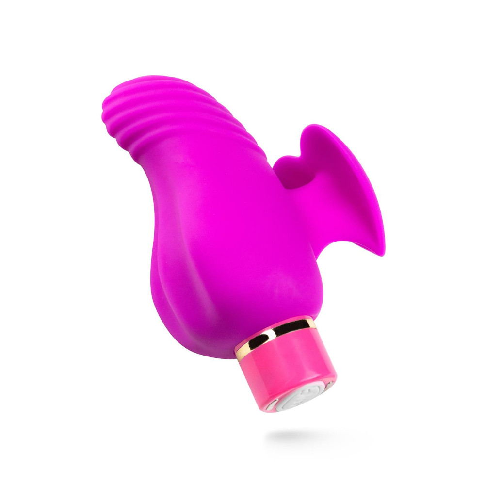 Вибратор на палец Aria Blush, силиконовый, розовый фото №4 — секс игрушки: Украина, NO TABOO